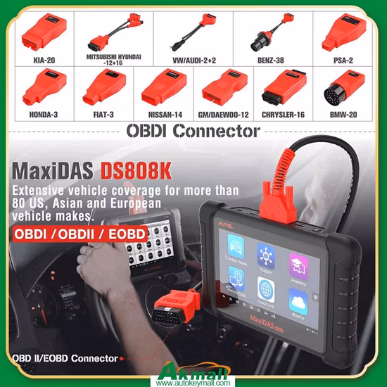 Escáner de diagnóstico ultra inteligente Autel Maxisys OBD2/Can Bi